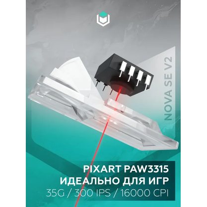 Игровая мышка IO by Red Square Nova SE V2 (io1012) (черный)