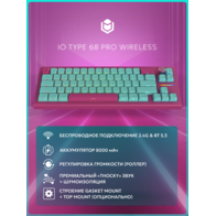 IO by Red Square Type 68 Pro (io273) (бирюзовый/розовый)