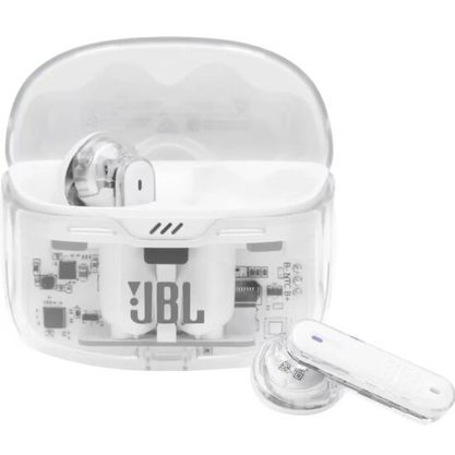 Беспроводные наушники JBL Tune Beam Ghost Edition (белый)