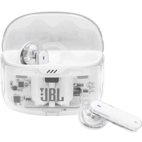 Беспроводные наушники JBL Tune Beam Ghost Edition (белый)