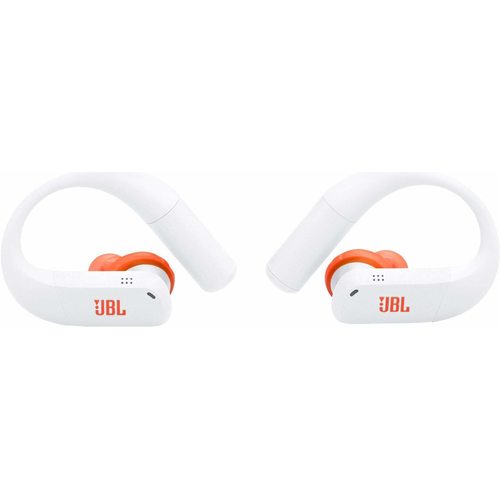 Наушники JBL Endurance Peak 4 (белый/оранжевый)