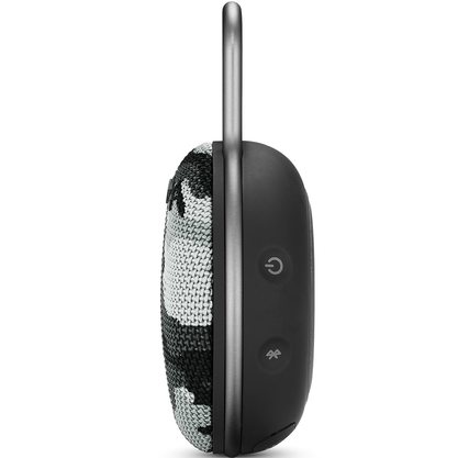 Портативная колонка JBL Clip 3 (черно-белый камуфляж)