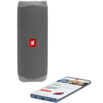 Портативная колонка JBL Flip 5 (серый)