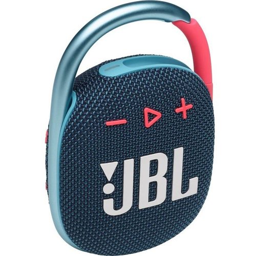 Портативная колонка JBL Clip 4 (синий-розовый)