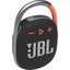 Портативная колонка JBL Clip 4 (черный-оранжевый)
