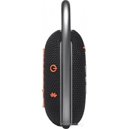 Портативная колонка JBL Clip 4 (черный-оранжевый)