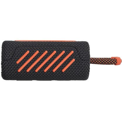 Портативная колонка JBL Go3 (черный/оранжевый)