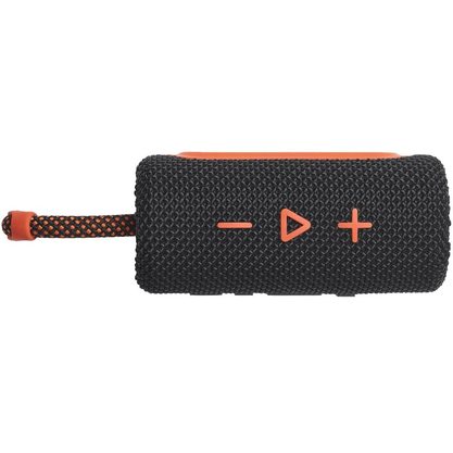 Портативная колонка JBL Go3 (черный/оранжевый)