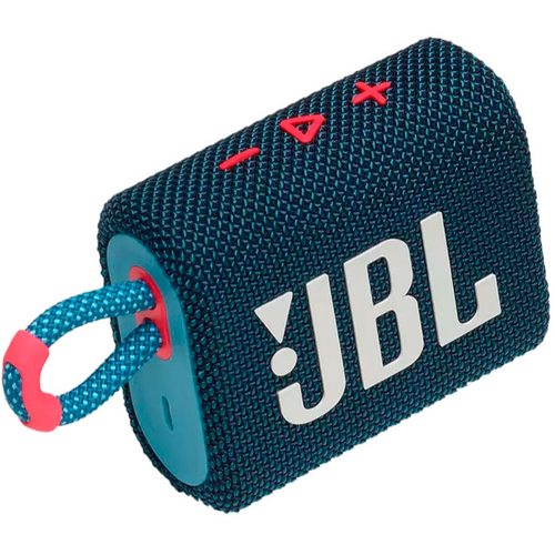 Портативная колонка JBL Go3 (синий/розовый)