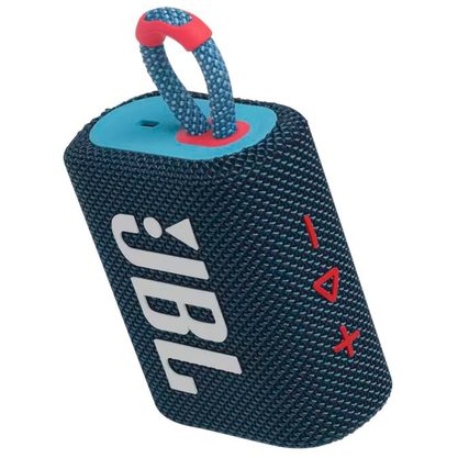Портативная колонка JBL Go3 (синий/розовый)