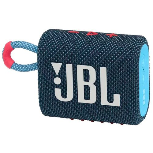 Портативная колонка JBL Go3 (синий/розовый)