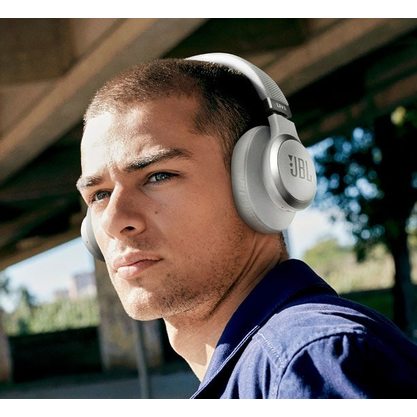 Беспроводные наушники JBL Live 660NC (белый)