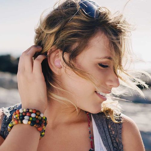 Беспроводные наушники JBL Live Free NC+ TWS (розовый)