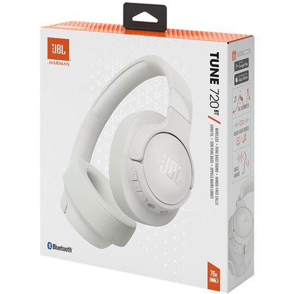 Беспроводные наушники JBL T720BT (белый)