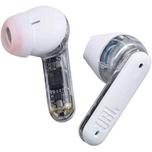 Беспроводные наушники JBL Tune Flex Ghost Edition (белый)