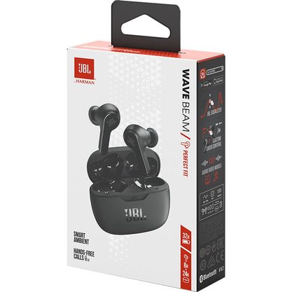 Беспроводные наушники JBL Wave Beam (черный)