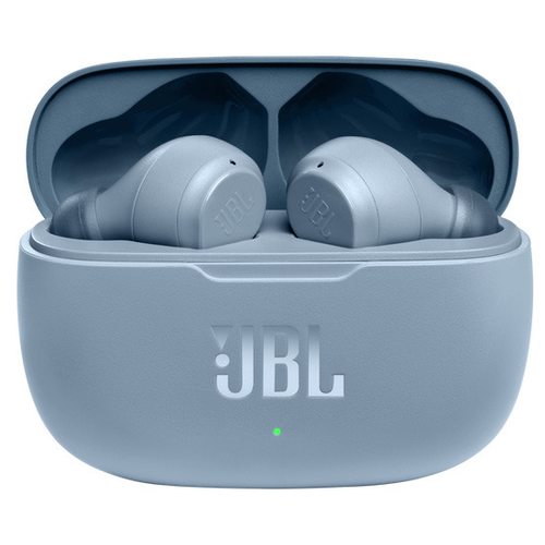 Беспроводные наушники JBL Wave 200 (голубой)