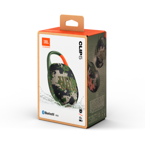 Беспроводная колонка JBL Clip 5 (камуфляж)