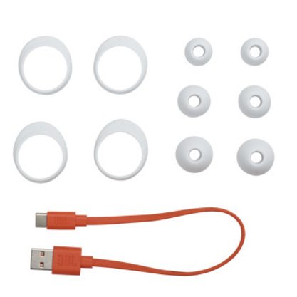 Беспроводные наушники JBL Live Free NC+ TWS (белый)