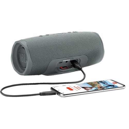 Портативная колонка JBL Charge 4 (серый)