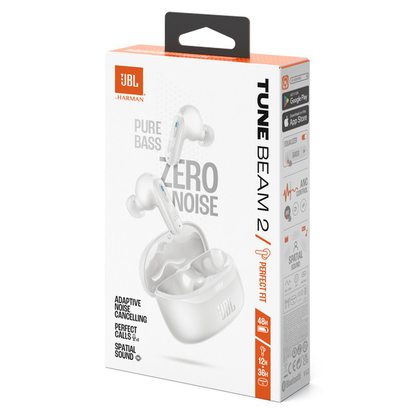 Беспроводные наушники JBL Tune Beam 2 (белый)