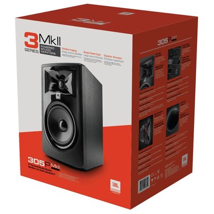Студийный монитор JBL 305P MKII (черный)