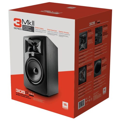 Студийный монитор JBL 305P MKII (черный)