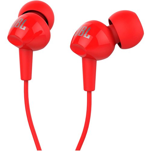 Наушники JBL C100SIU (красный)