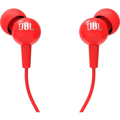 Наушники JBL C100SIU (красный)