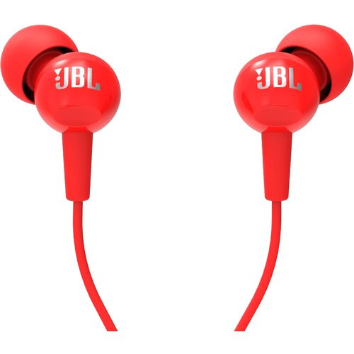 Наушники JBL C100SIU (красный)