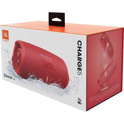 Портативная колонка JBL Charge 5 (красный)