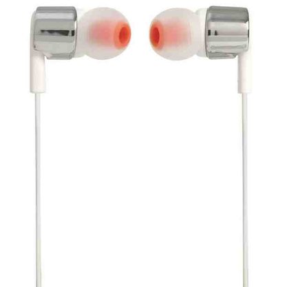 Наушники JBL T210 (серебристый)