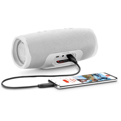 Беспроводная колонка JBL Charge 4 (белый)