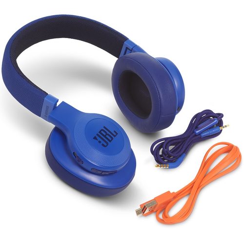 Беспроводные наушники JBL E55BT (синий)