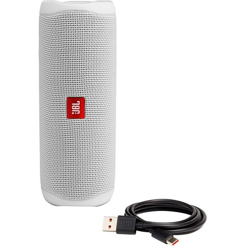 Портативная колонка JBL Flip 5 (белый)