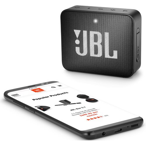Портативная колонка JBL Go 2 (черный)