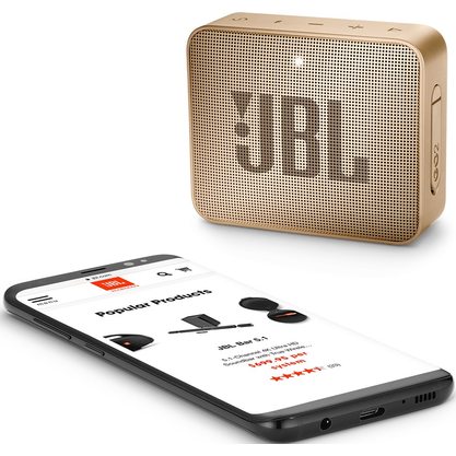 Портативная колонка JBL Go 2 (шампань)