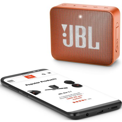 Портативная колонка JBL Go 2 (оранжевый)
