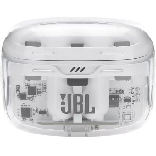 Беспроводные наушники JBL Tune Beam Ghost Edition (белый)