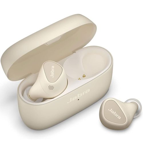 Беспроводные наушники Jabra Elite 5 (бежевый)