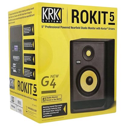 Студийный монитор KRK ROKIT 5 G4 (черный)