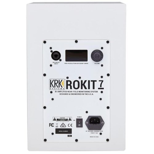 Студийный монитор KRK Rokit 7 G4 (белый)