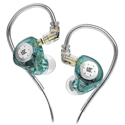 Наушники KZ EDX Pro без микрофона (циан)