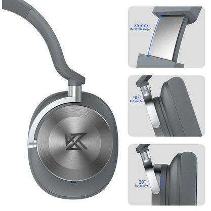 Беспроводные наушники KZ Acoustics T10S (серый)