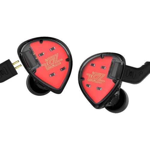 Наушники KZ ES4 Mic (черный)