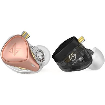 Наушники KZ ZEX Pro с микрофоном (черный)