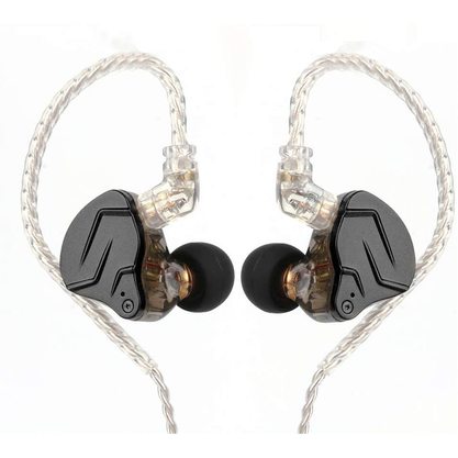 Наушники KZ ZSN Pro X без микрофона (чёрный)