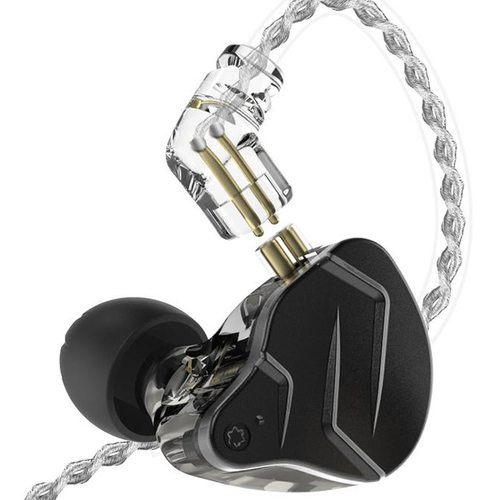 Наушники KZ ZSN Pro X без микрофона (чёрный)