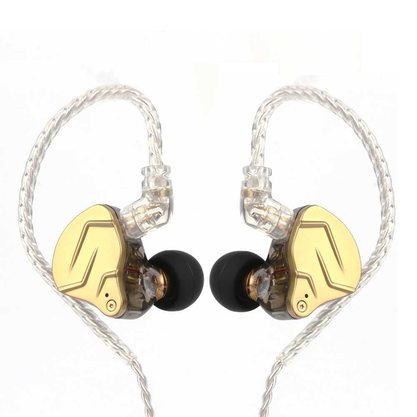 Наушники KZ Acoustics ZSN Pro X без микрофона (золотой)