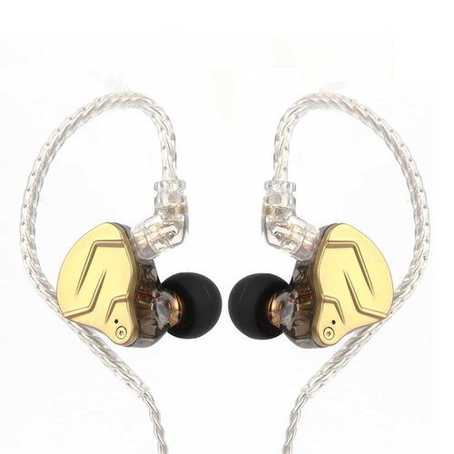 Наушники KZ Acoustics ZSN Pro X без микрофона (золотой)